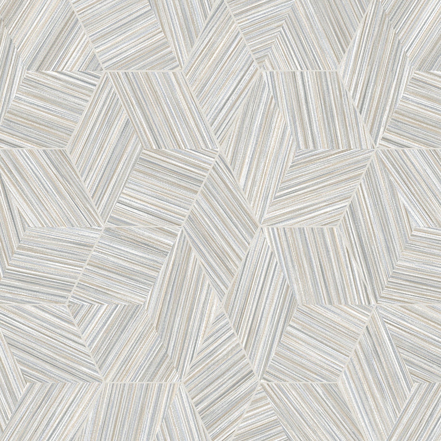 Papel pintado AdaWall, colección Octagon, código 1211 - rollo de 10 m² - Azul