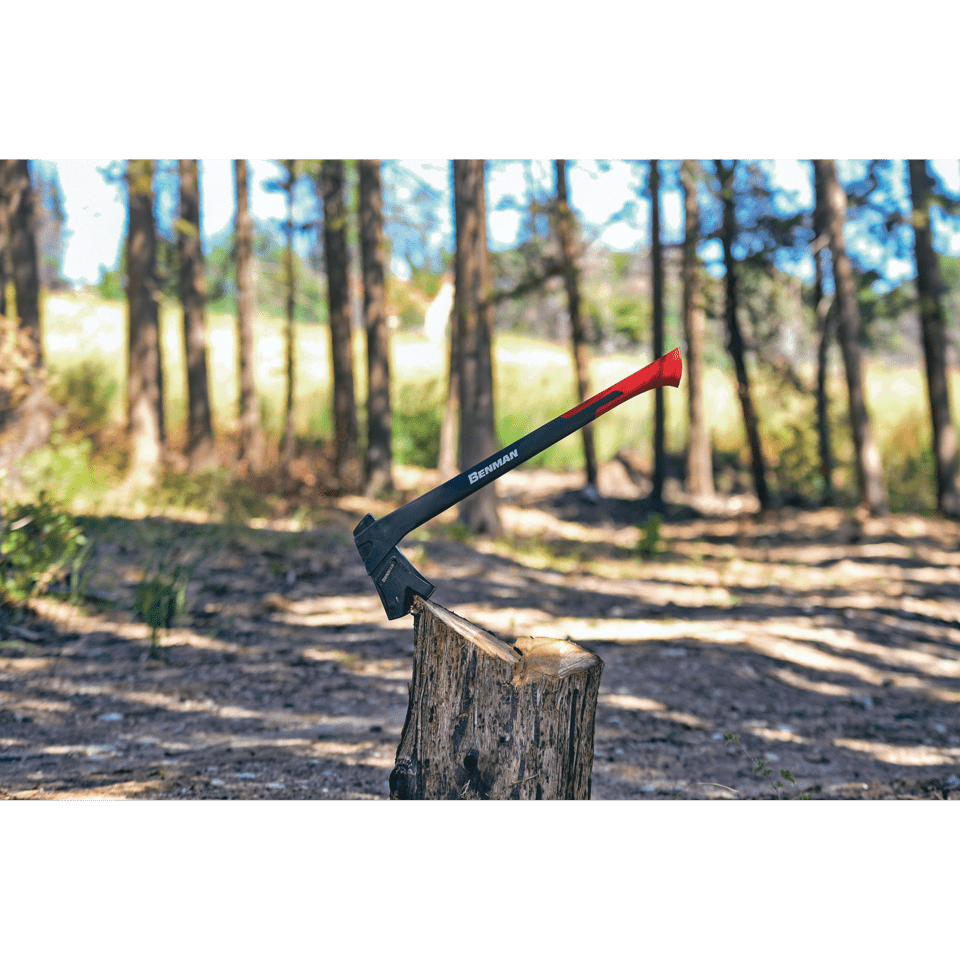 Accetta con manico cavo in fibra di vetro Benman - 800g