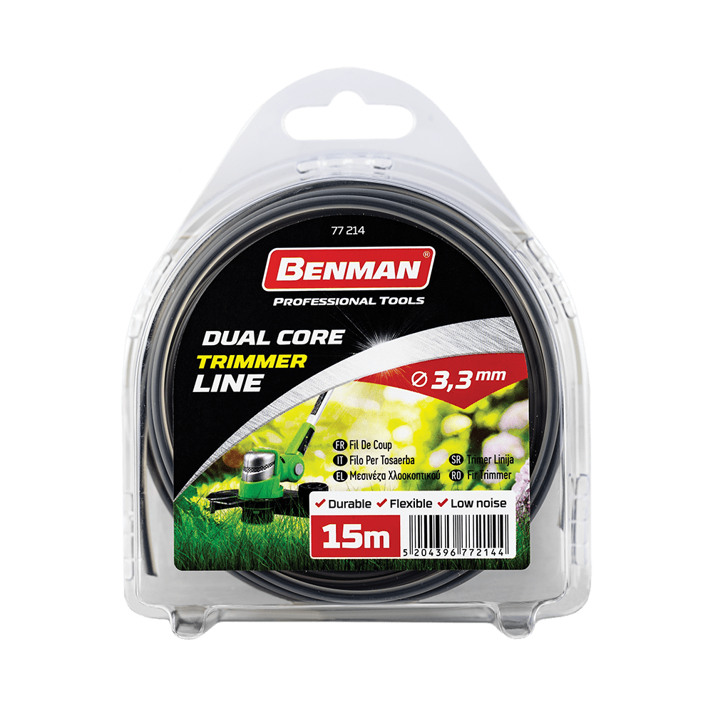 Línea para cortacésped Benman de 15 m