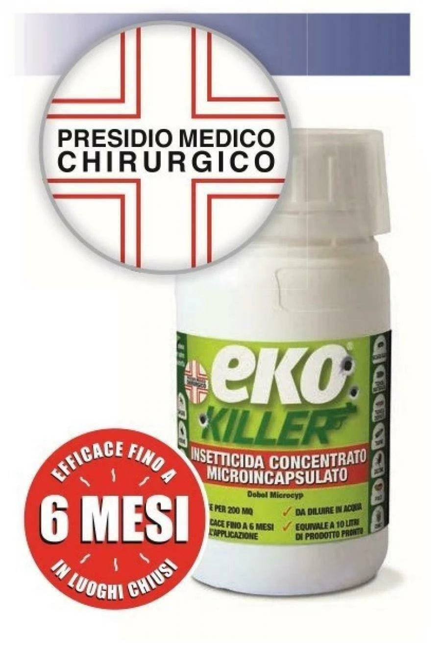 Insecticida concentrado microencapsulado Ekokiller - 250 ml - prochimica