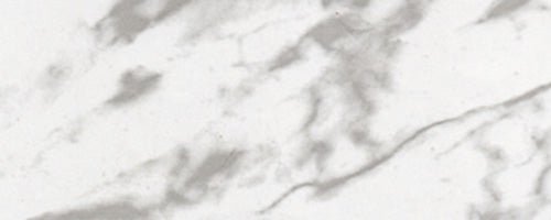 Projolly Marble - profilo arrotondato in resina vinilica atossica marmorizzata antiurto - Bianco carrara