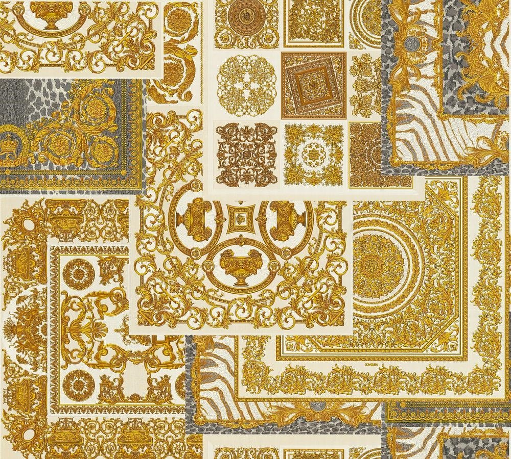 Carta da parati Versace collezione 4 cod. 37048-4 rotolo 7mq