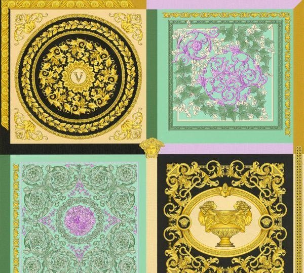 Carta da parati Versace collezione 5 Codice 38704-1 rotolo 7mq