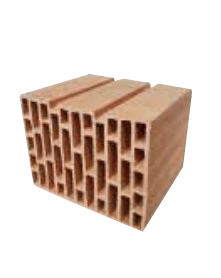 Mattone laterpor 11 camere porizzato 25X30X25
