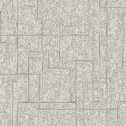 Carta da parati AdaWall collezione Octagon cod 1202 - rotolo 10mq - Grigio 3