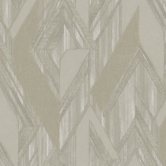 Papel pintado AdaWall, colección Octagon, código 1205 - Rollo de 10 m² - Gris 2