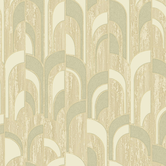 Papel pintado AdaWall, colección Octagon, código 1209 - Rollo de 10 m² - Marrón 2