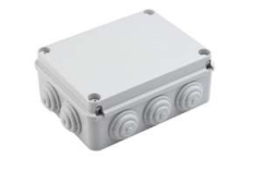 Caja de conexiones Rosi - montaje en pared con prensaestopas y tapa roscada 100X100X50