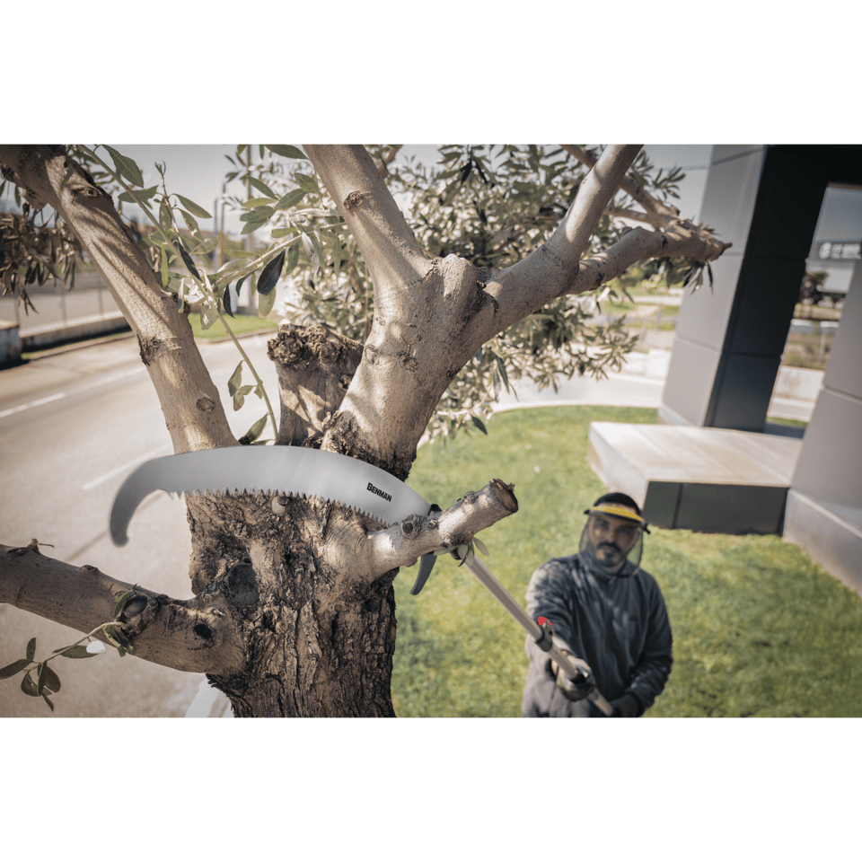 Podadora telescópica extensible