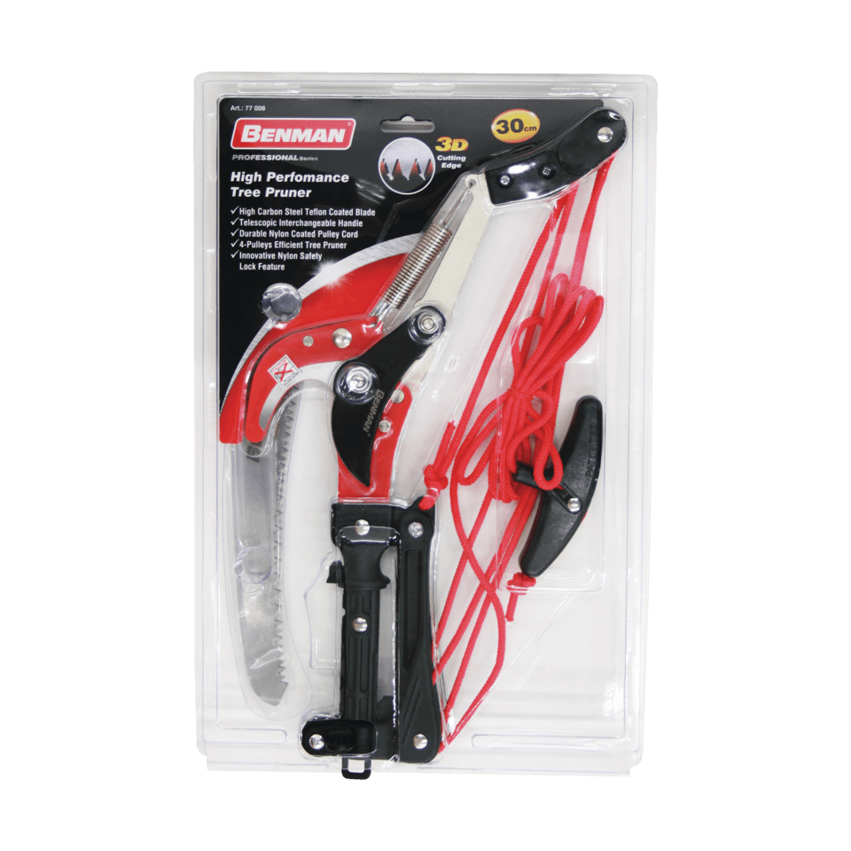 Podadora telescópica extensible