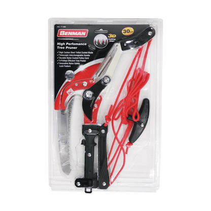 Podadora telescópica extensible