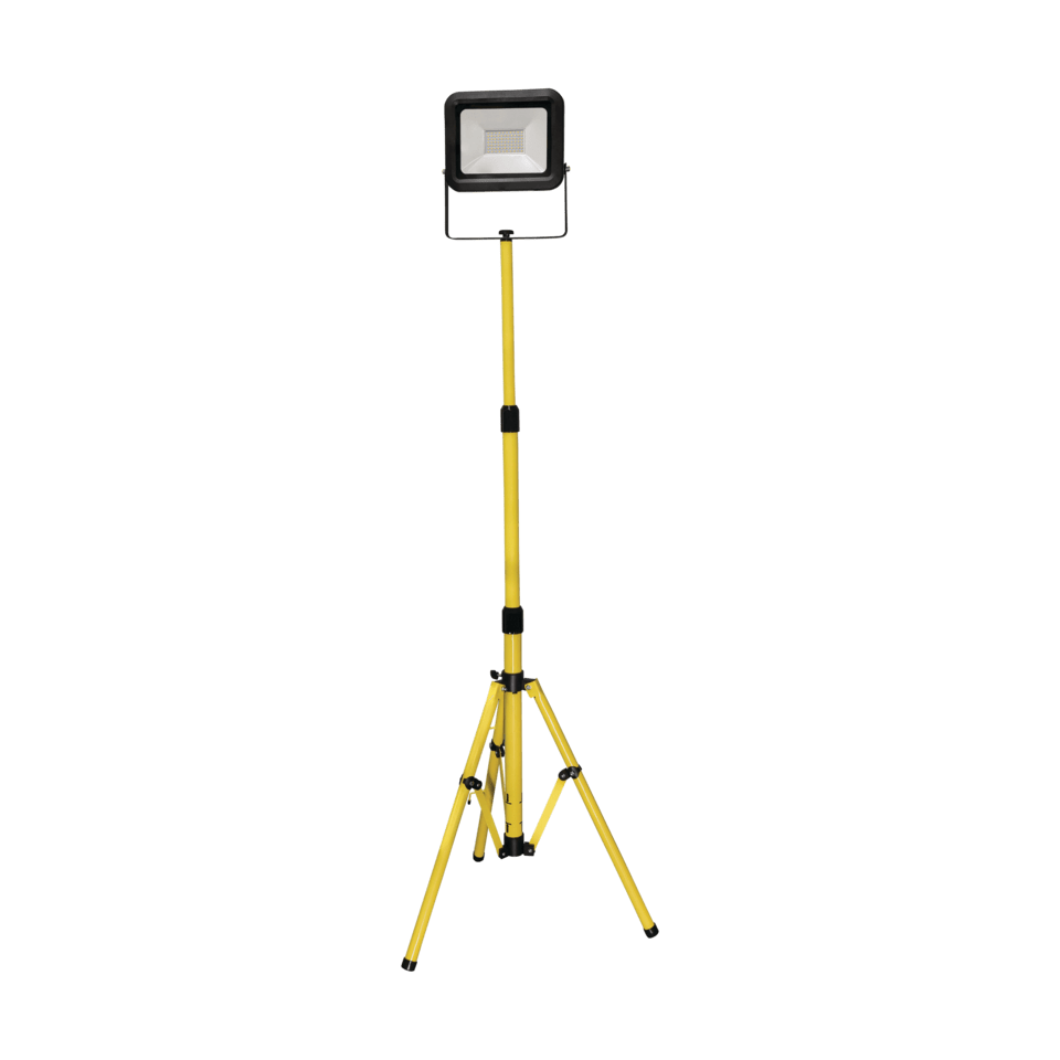 Proyector LED para obras con trípode