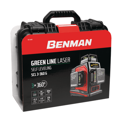 Nivel láser autonivelante 3x360°, SCL 3-360 G