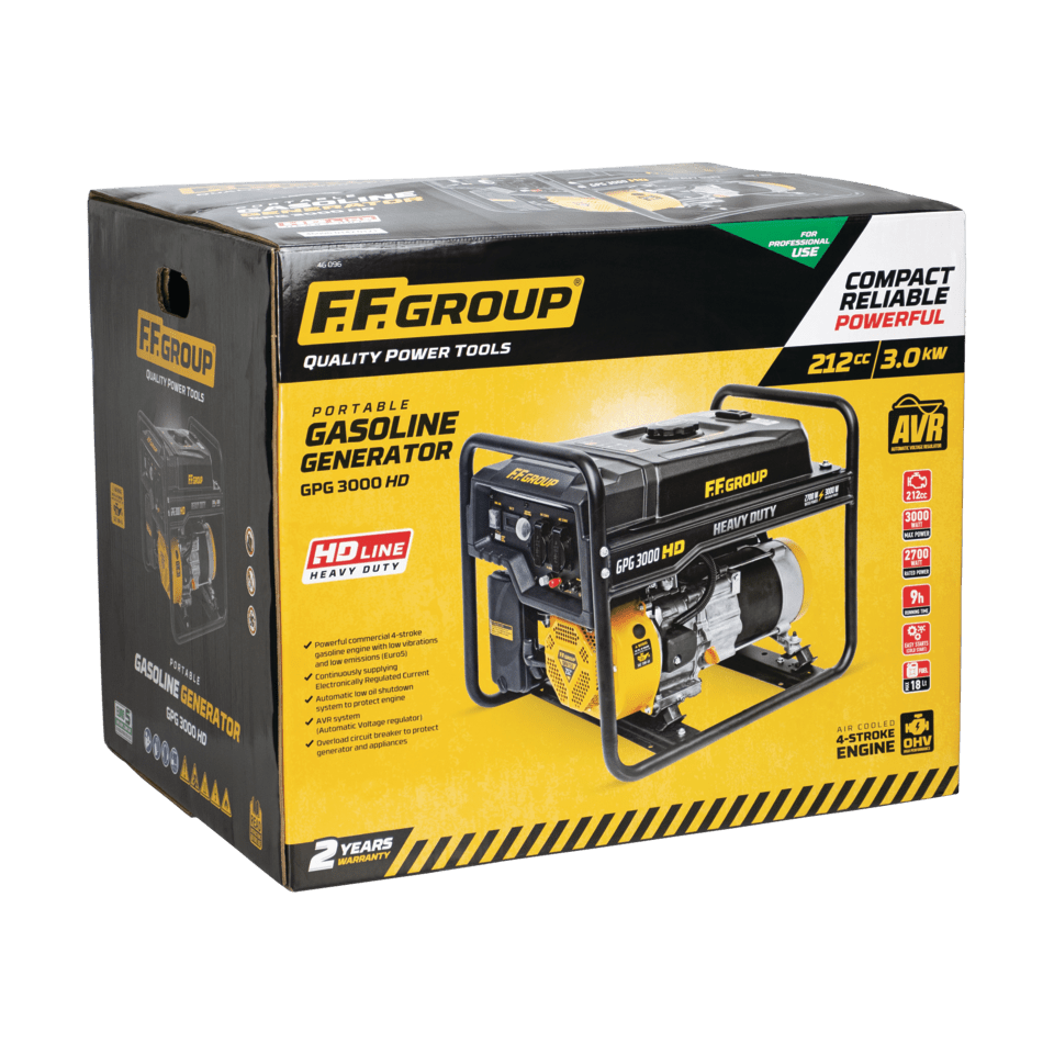 Generador de gasolina de 212 cc