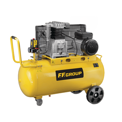 Compresor de aire profesional AC-B 90/4MC con transmisión por correa