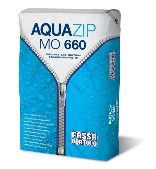 AQUAZIP MO 660 mortero cementoso osmótico monocomponente, gris, 25 kg