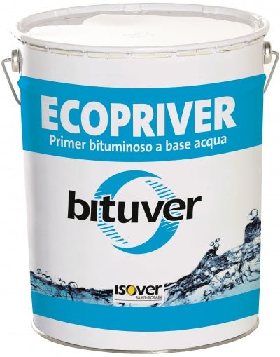 Primer bituminoso per impermeabilizzanti Bituver Ecopriver