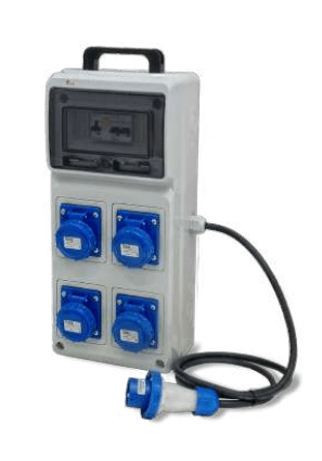 Quadro da cantiere Rosi ASC 4 prese