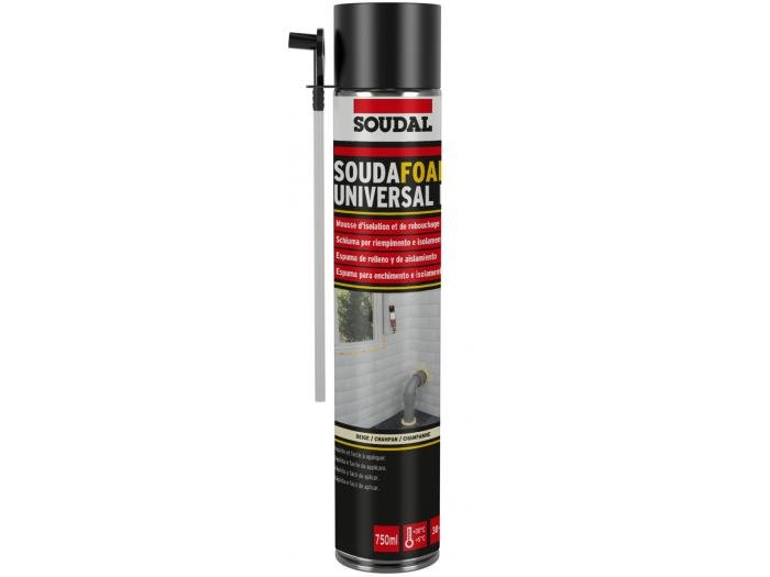 Espuma de poliuretano monocomponente universal Soudafoam PU