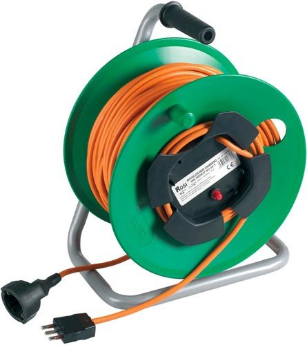 carrete de cable de jardín tipo Rosi GD