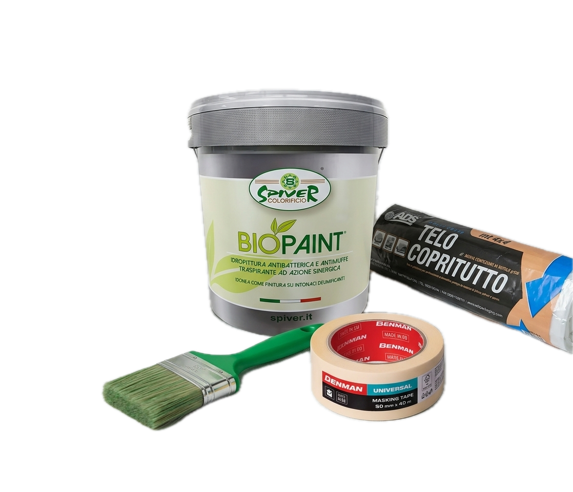 KIT MURO SICURO | Soluzione Professionale Antimuffa & Sanificante