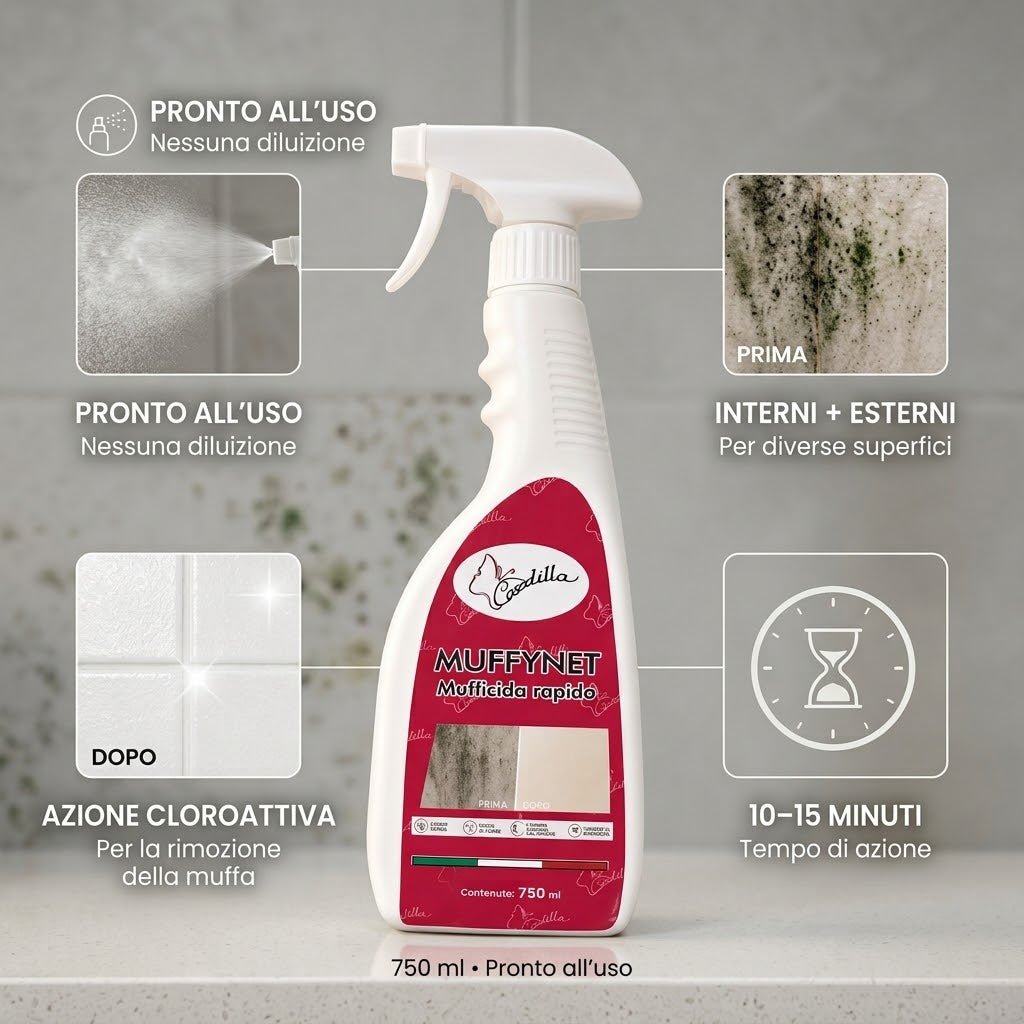 MUFFYNET mufficida rapido spray 750 ml