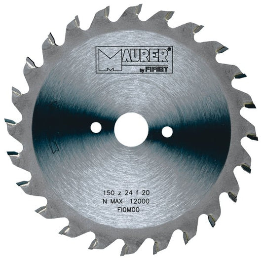 Hoja de sierra circular profesional Widia MM230 D.24 F.30 Maurer