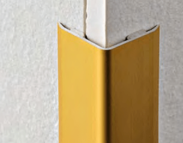 Proedge Al - profilo in alluminio anodizzato 2,7 m Progress - Con adesivo, Oro