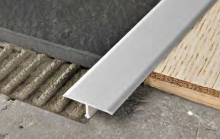 Perfil de aluminio anudado Procover Bronce oscuro 2,7 m Progress