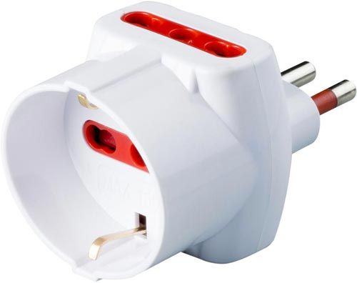 Adattatore Emilia Rosi 16A 250V NE