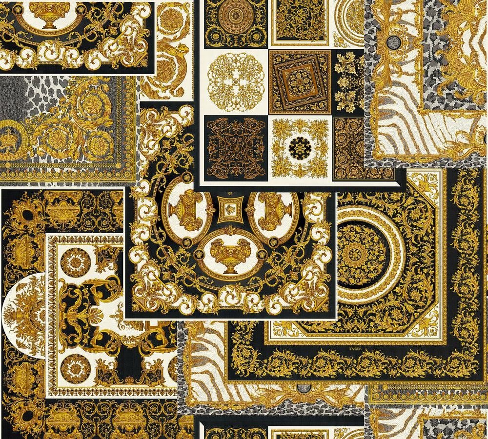 Carta da parati Versace collezione 4 Codice 37048-3 rotolo 7mq