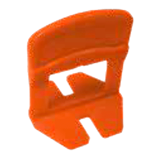 Elemento desechable para azulejos de 3 a 12 mm - Naranja (0,5 mm para azulejos de 3 a 12 mm)