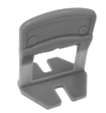 Elemento a perdere per piastrelle da 3 a 12 mm - Grigio (1,5 mm per piastrelle da 3 a 12 mm)