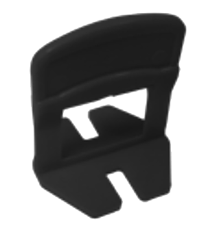 Elemento a perdere per piastrelle da 3 a 12 mm - Nero (2 mm per piastrelle da 3 a 12 mm)