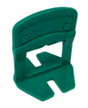 Elemento desechable para azulejos de 3 a 12 mm - Verde (1 mm para azulejos de 3 a 12 mm)