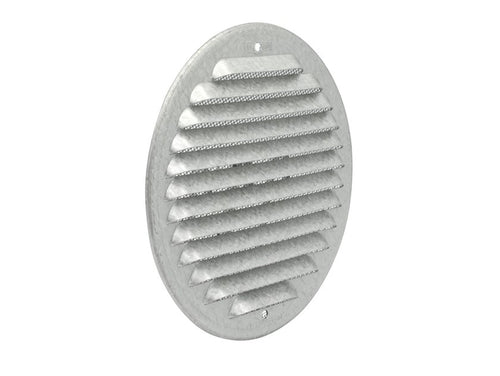 Griglia tonda Aluzink ø 150 mm fissaggio a tassello GZKT125R