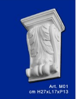 Reggimensola in gesso mod.M01
