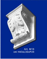 Reggimensola in gesso M13