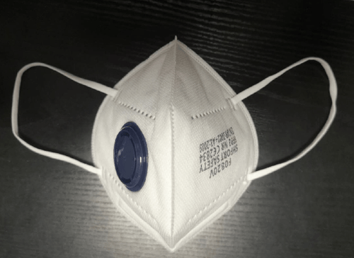 Mascherina FFP2 facc filt piegh/valv Socim