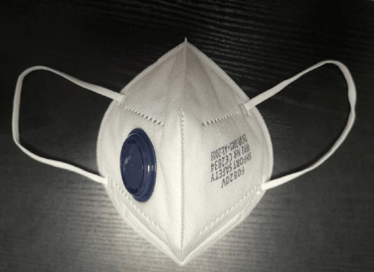 Mascherina FFP2 facc filt piegh/valv Socim